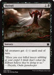 Shrivel 095/249 - Modern Masters 2015 Singles