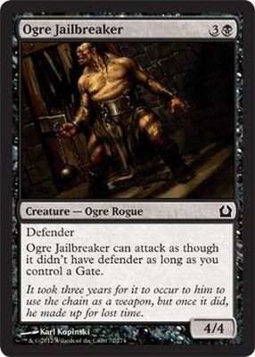 Ogre Jailbreaker Return to Ravnica Singles (Español)