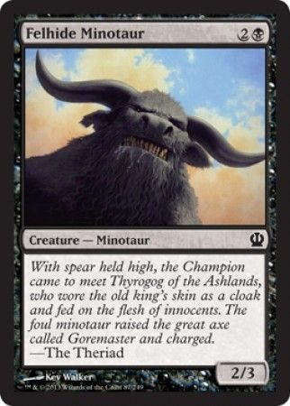 Felhide Minotaur 87/249 - Theros Singles (Español)