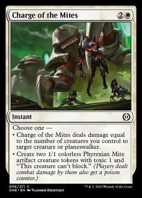 Charge of the Mites 006/271 Phyrexia All Will Be One Singles