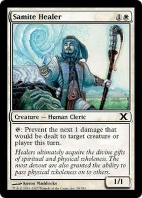 Samite Healer MTG 10th Edition Singles