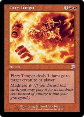 Fiery Temper Time Spiral Time-Shifted Singles
