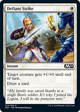 Defiant Strike 015/274 Magic 2021 (M21) Singles (Español)
