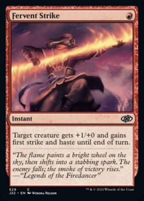 Fervent Strike 529 Jumpstart 2022 Singles
