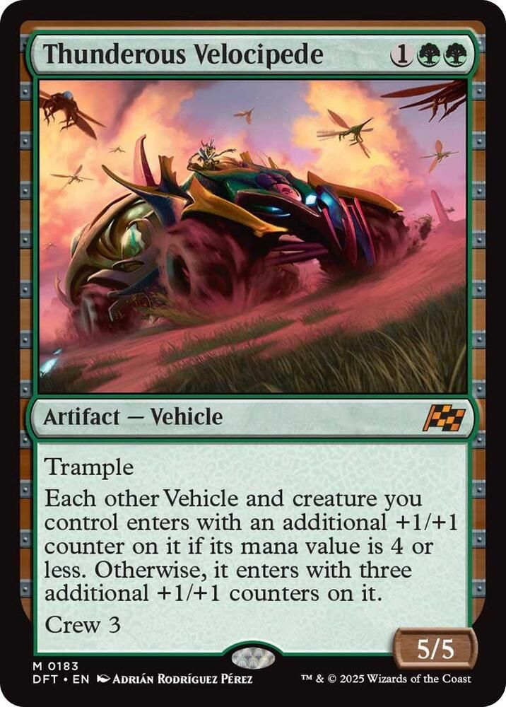 Thunderous Velocipede - Aetherdrift (DFT) Aetherdrift