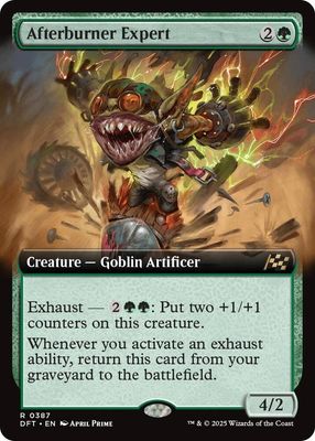 Afterburner Expert (Extended Art) - Aetherdrift (DFT) Aetherdrift