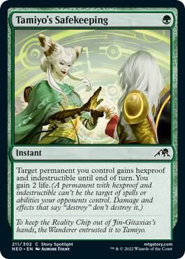 Tamiyo&#39;s Safekeeping - Kamigawa: Neon Dynasty (NEO) Kamigawa: Neon Dynasty