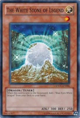 The White Stone of Legend - SDDC-EN006 - Common Unlimited Structure Deck: Dragons Collide Unlimited Singles