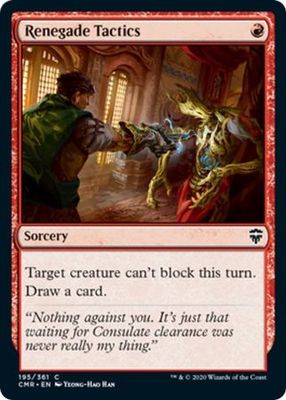 Renegade Tactics 195/361 Commander Legends Singles