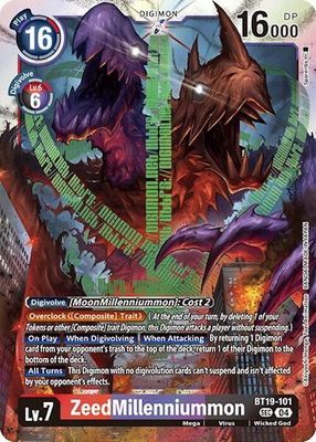 ZeedMillenniummon - Release Special Booster 2.0 (BT18-19) Release Special Booster 2.0