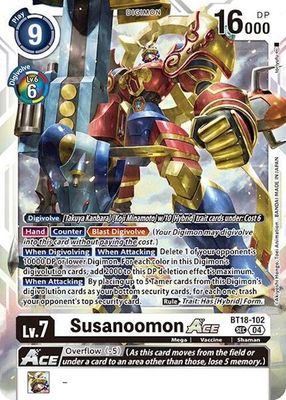 Susanoomon ACE - Release Special Booster 2.0 (BT18-19) Release Special Booster 2.0