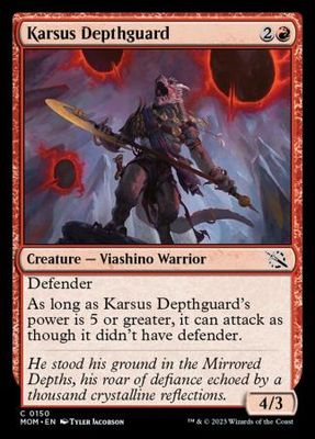 Karsus Depthguard 0150 - March of the Machine Singles (Español)