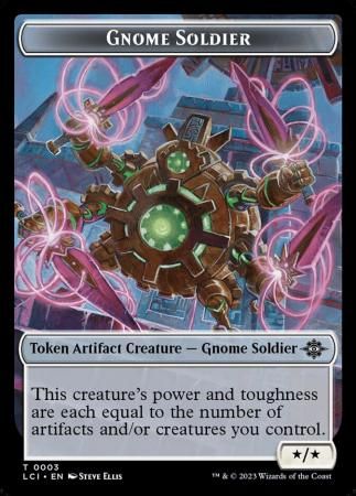Gnome Soldier Token 0003 The Lost Caverns of Ixalan Singles (Español)