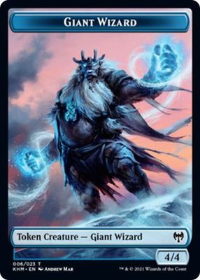 Giant Wizard Token 006/023 - Kaldheim Kaldheim Singles  (Español)