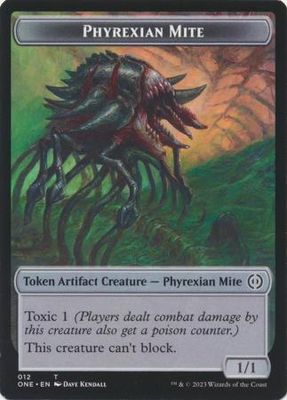 Phyrexian Mite Token 012 Phyrexia All Will Be One Singles