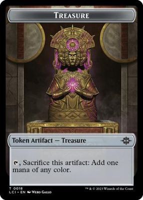 Treasure Token 0018 The Lost Caverns of Ixalan Singles (Español)