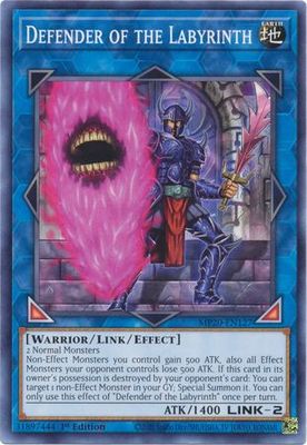 Defender of the Labyrinth - MP20-EN127 - Common 1st Edition 2020 Mega-Tin: Lost Memories 1st Edition Singles (espanol)