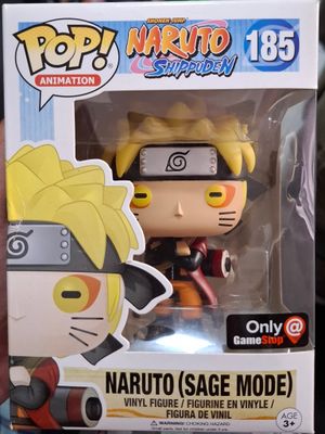 SH2 Naruto Sage Mode Figura Funko Pop Anime Gamestop