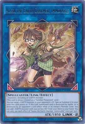 Aussa the Earth Charmer, Immovable - IGAS-EN048 - Rare Unlimited Ignition Assault Unlimited Singles