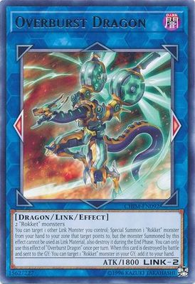 Overburst Dragon - CHIM-EN092 - Rare Unlimited Chaos Impact Unlimited Singles