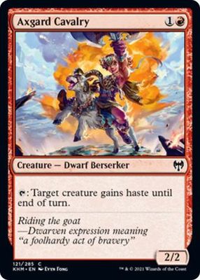 Axgard Cavalry 121/285 Kaldheim Singles (espanol)