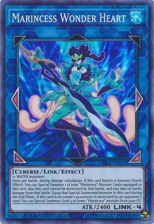 Marincess Wonder Heart - RIRA-ENSE3 - Super Rare Limited Edition Rising Rampage [RIRA] 1st Edition Singles