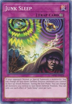 Junk Sleep - MP21-EN156 - Common 1st Edition 2021 Mega-Tin: Ancient Battles 1st Edition Singles