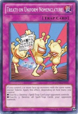 Treaty on Uniform Nomenclature - GENF-EN073 - Common Unlimited Generation Force Unlimited Singles
