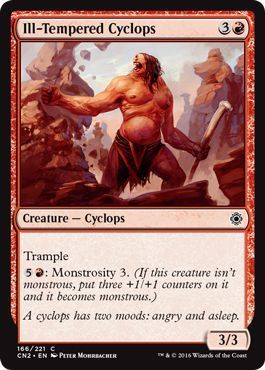 Ill-Tempered Cyclops 166/221 - Conspiracy: Take the Crown Singles
