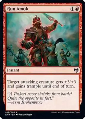 Run Amok 147/285 Kaldheim Singles (Español)