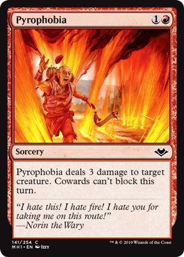 Pyrophobia 141/254 Modern Horizons Singles