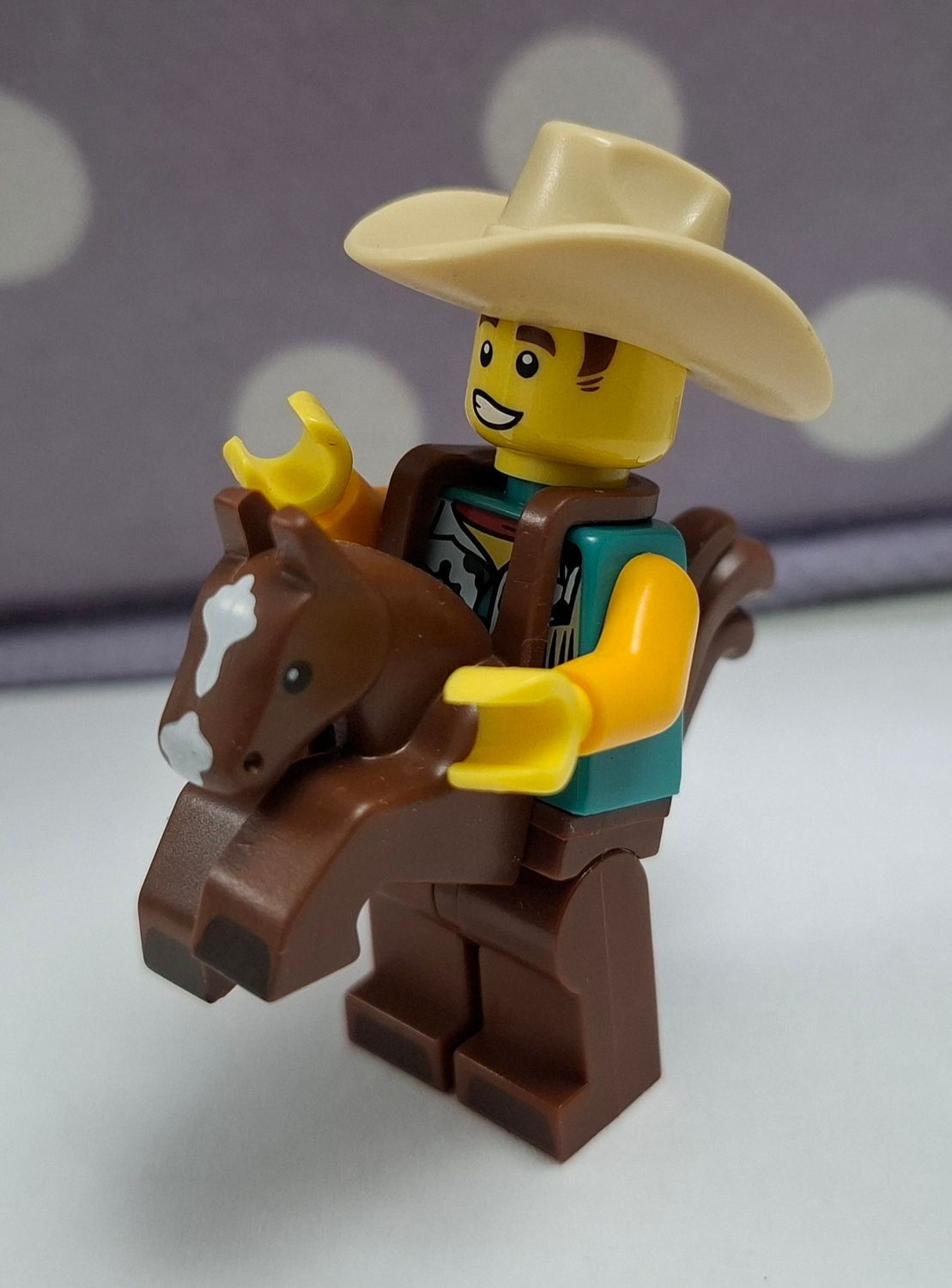 SH8 Lego Cowboy Costume Lego Mini Figura
