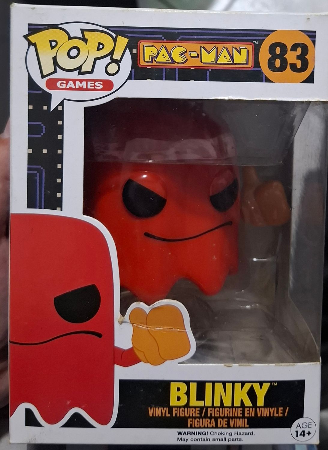 SH3 Blinky Figura Funko Pop 84 Pacman