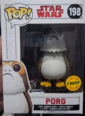 SH3 Porg Figura Funko Pop 198 Star Wars Chase