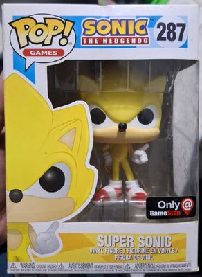 SH2 Super Sonic Figura Funko Pop 287 Gamestop