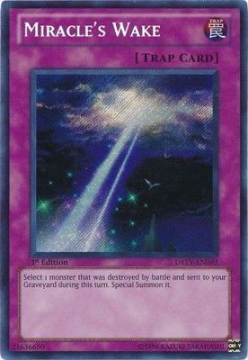 Miracle&#39;s Wake - DREV-EN093 - Secret Rare Unlimited Duelist Revolution Unlimited Singles