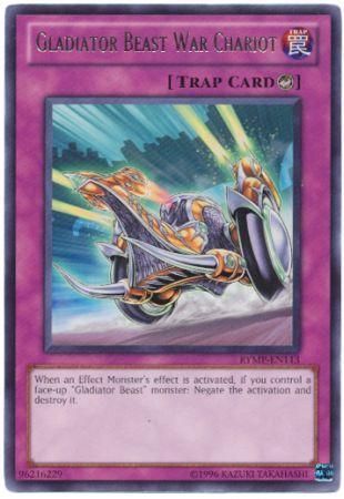 Gladiator Beast War Chariot - RYMP-EN113 - Rare Unlimited Ra Yellow Mega Pack Unlimited Singles