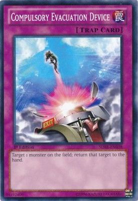 Compulsory Evacuation Device - SDBE-EN038 - Common 1st Edition Saga of Blue-Eyes White Dragon 1st Edition Singles