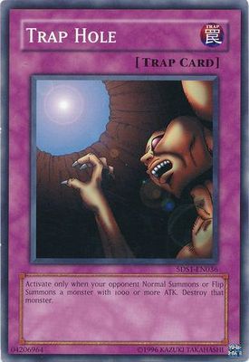 Trap Hole - 5DS1-EN036 - Common Unlimited Starter Deck: 5D&#39;s (2008) [5DS1] Unlimited Singles