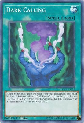 Dark Calling - LED5-EN022 - Common 1st Edition Legendary Duelists: Immortal Destiny Singles