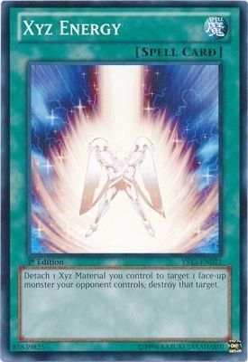 Xyz Energy - YS12-EN021 - Common 1st Edition Starter Deck: Xyz Symphony 1st Edition Singles (espanol)