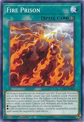 Fire Prison - EXFO-EN052 - Common 1st Edition Extreme Force [EXFO] 1st Edition Singles (espanol)