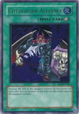 Ultimate Rare - Chthonian Alliance - EEN-EN044 Unlimited Elemental Energy [EEN] Unlimited Singles