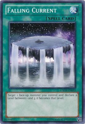 Falling Current - GAOV-EN053 - Common Unlimited Galactic Overlord Unlimited Singles