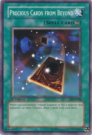 Precious Cards from Beyond - DCR-038 - Common 1st Edition Dark Crisis [DCR] 1st Edition Singles