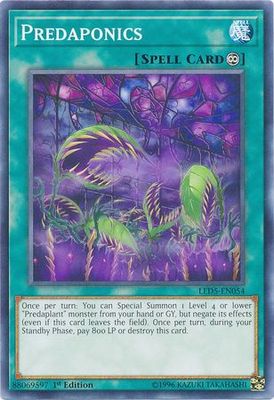 Predaponics - LED5-EN054 - Common 1st Edition Legendary Duelists: Immortal Destiny Singles