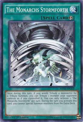 The Monarchs Stormforth - MP15-EN109 - Common 1st Edition Yu-Gi-Oh! 2015 Mega-Tins [MP15]