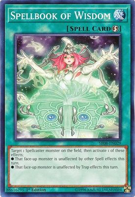 Spellbook of Wisdom - SR08-EN029 - Common 1st Edition Structure Deck: Order of the Spellcasters Singles