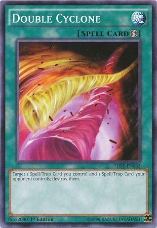 Double Cyclone - SDSE-EN033 - Common 1st Edition Structure Deck: Synchron Extreme 1st Edition Singles