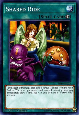 Shared Ride - SR07-EN033 - Common 1st Edition Structure Deck: Zombie Horde Singles